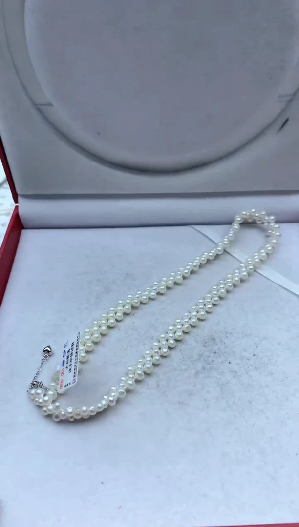 【闪购商品】淡水珍珠颈饰未镶嵌项链