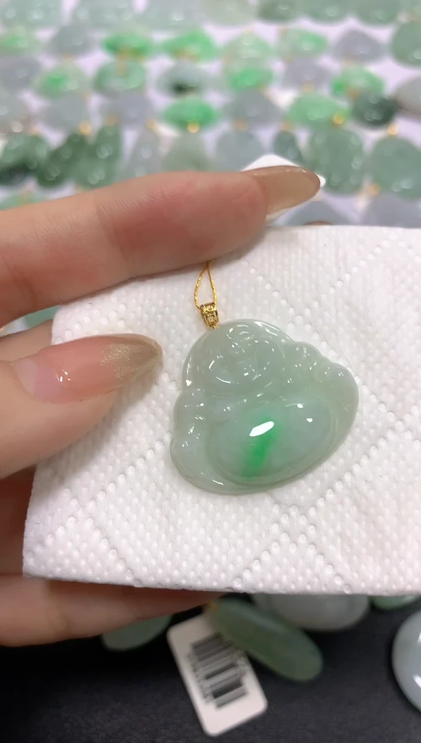 颈饰未镶嵌翡翠A货