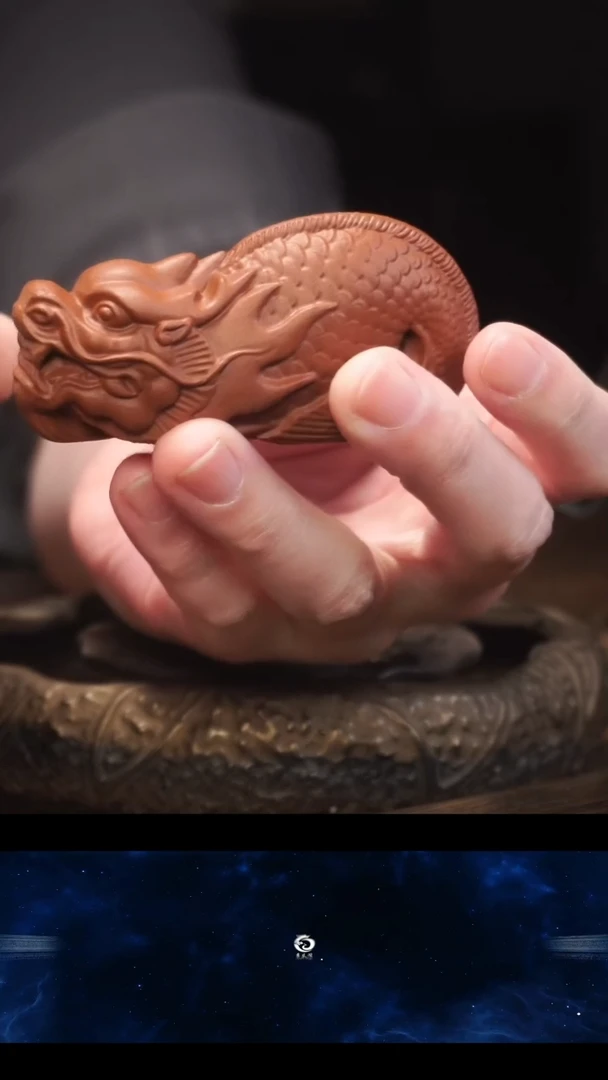 【闪购商品】紫砂茶壶朱泥  龙茶宠 CK