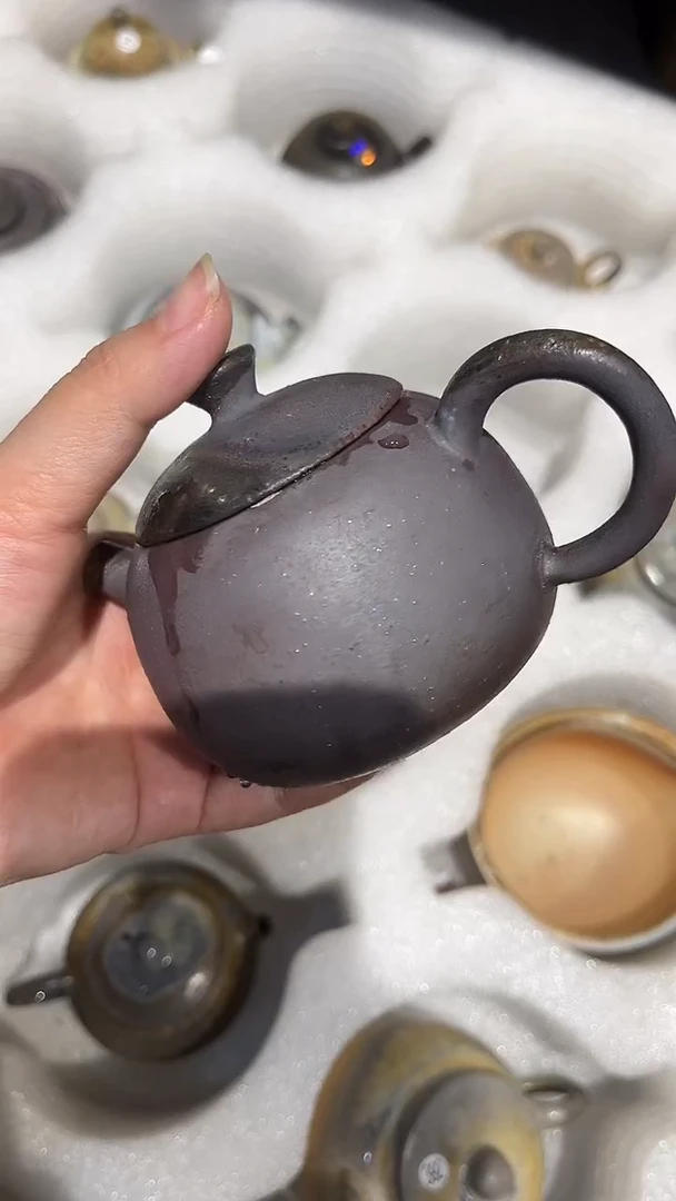 壶2号容量150-160ML微瑕陶泥