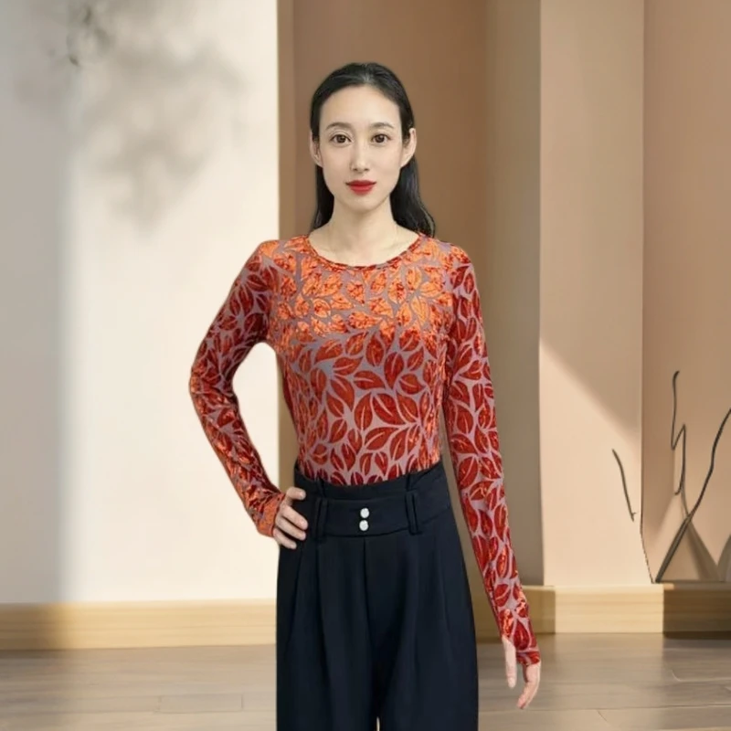 欢舞阁广场跳舞服舞蹈服跳舞专用衣服女款跳舞服装新款网红A0781