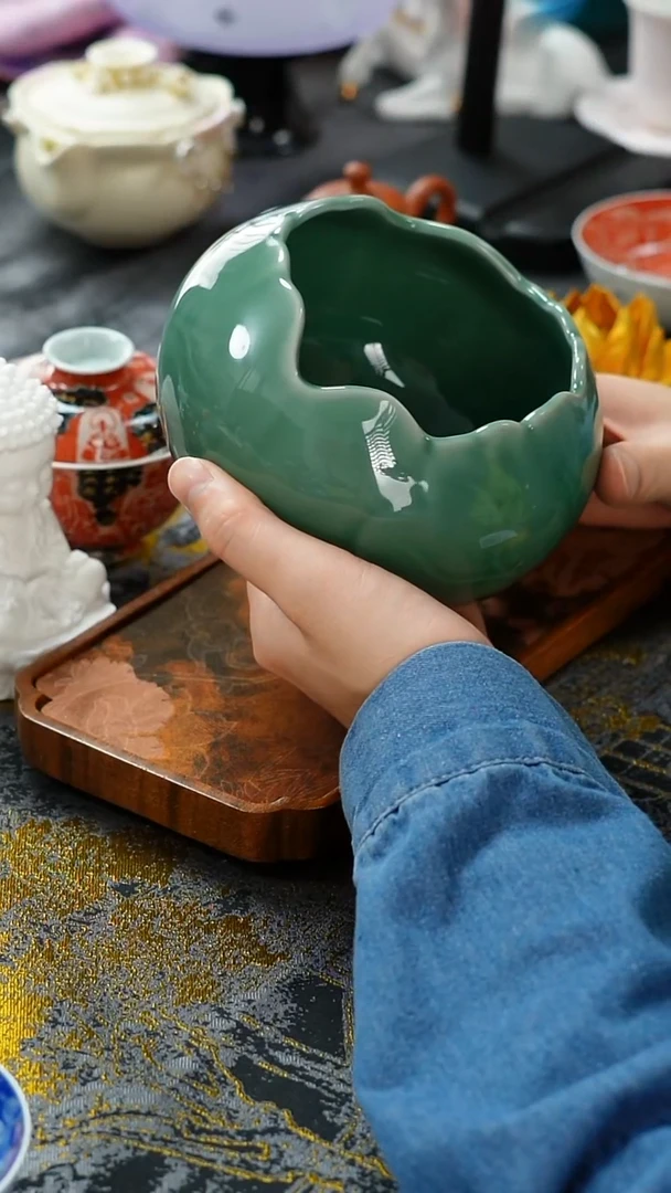 瓷片留器茶斋芬达高端瓷器@@