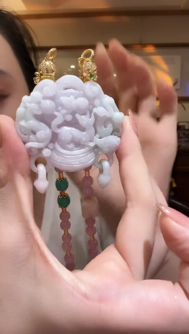 颈饰未镶嵌翡翠国风