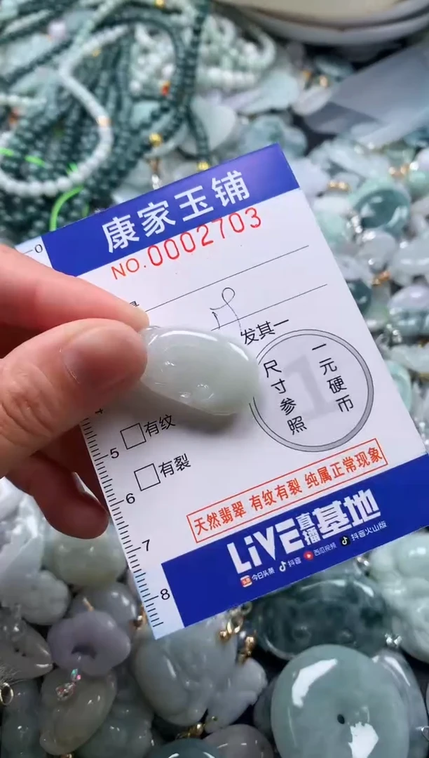 颈饰未镶嵌翡翠2703