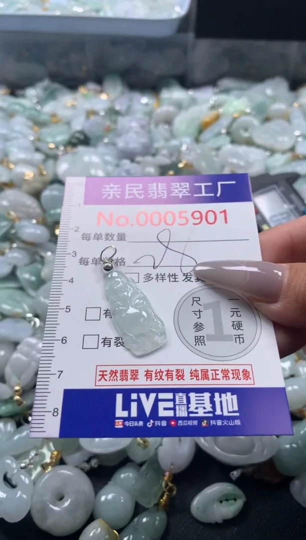 颈饰未镶嵌翡翠5901