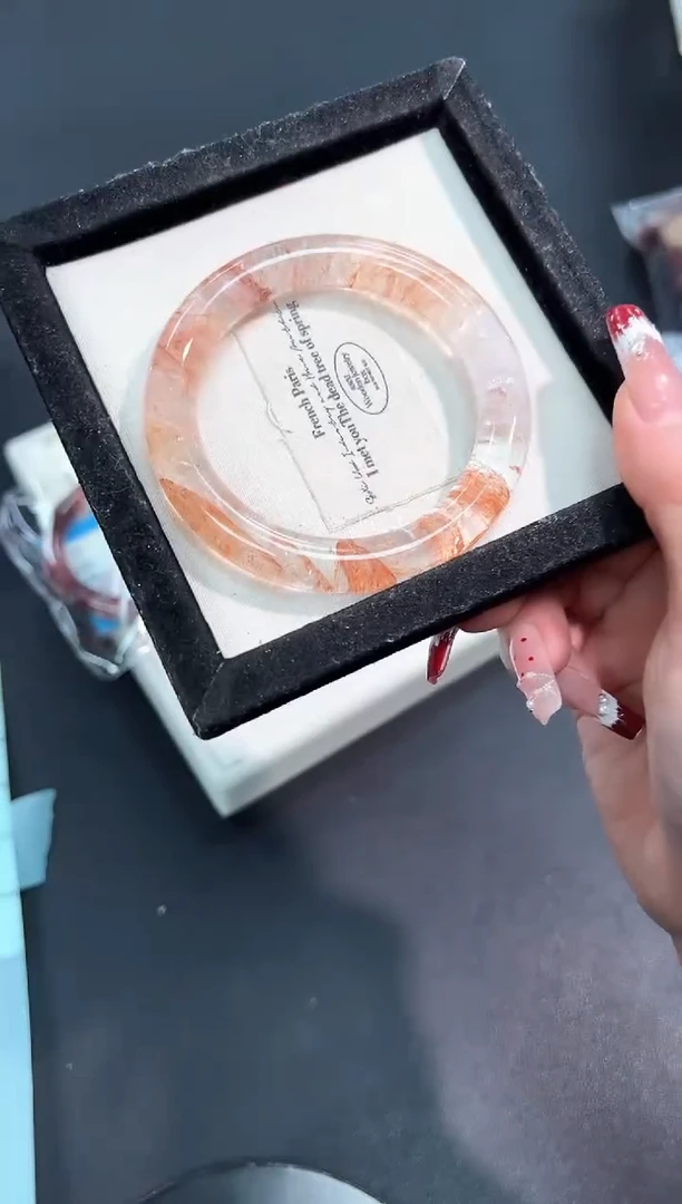 【闪购商品】水晶手镯未镶嵌99m多样性发其一/1条默认微瑕58