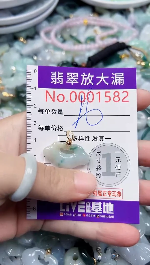 颈饰未镶嵌翡翠1582