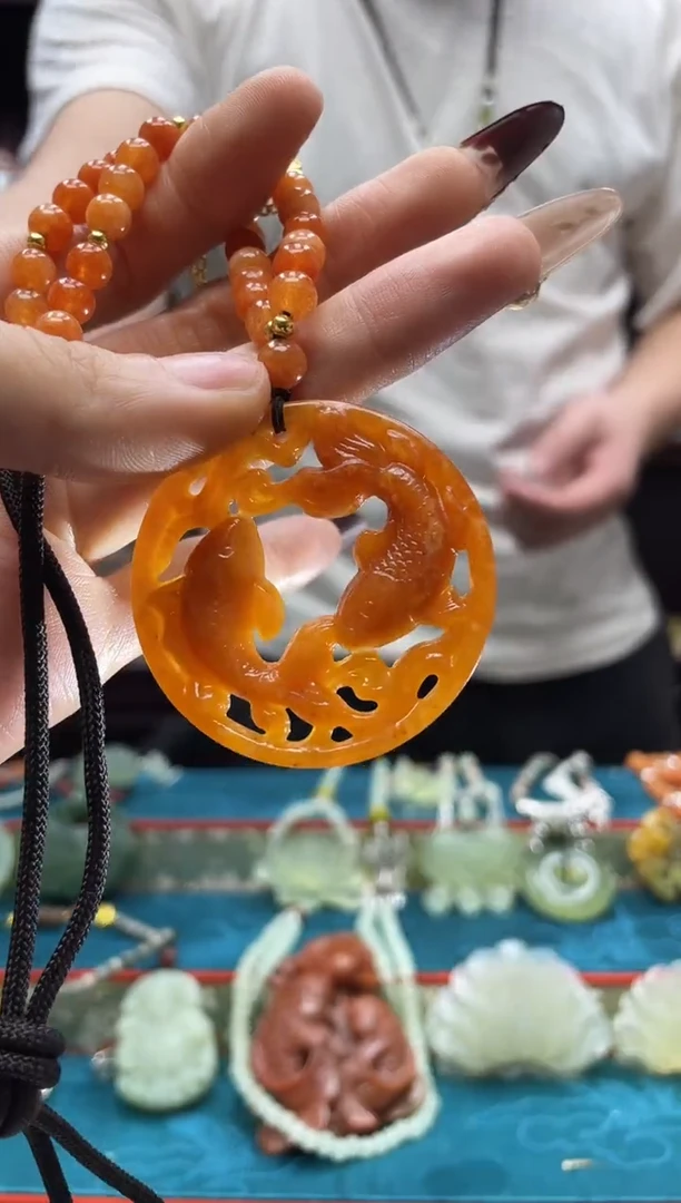 未镶嵌岫玉吊坠多样性发货*拍一发一