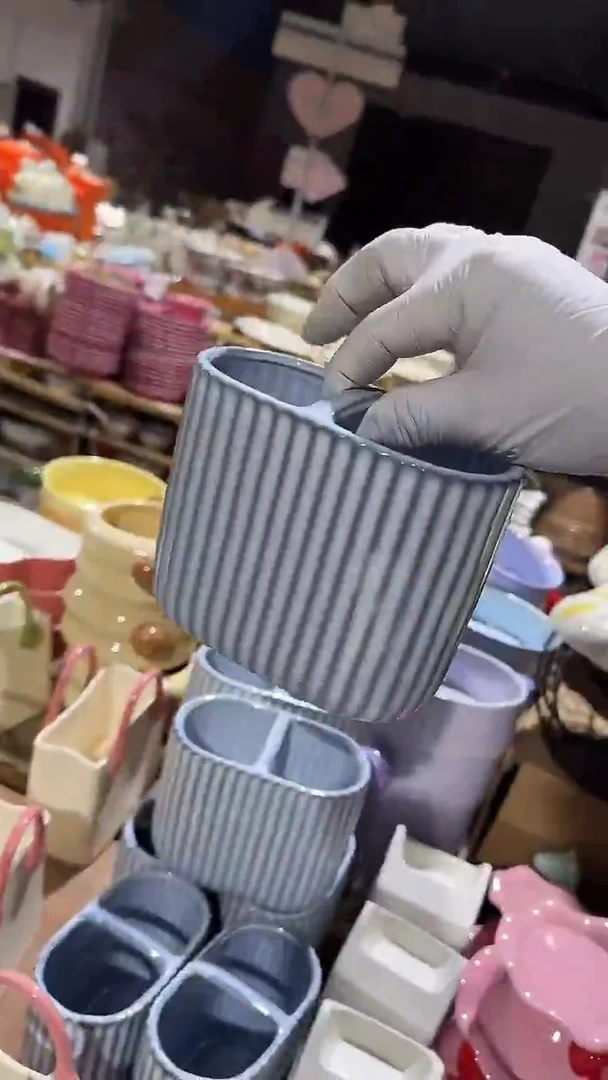 陶瓷筷子筒微瑕 凑满20元包邮