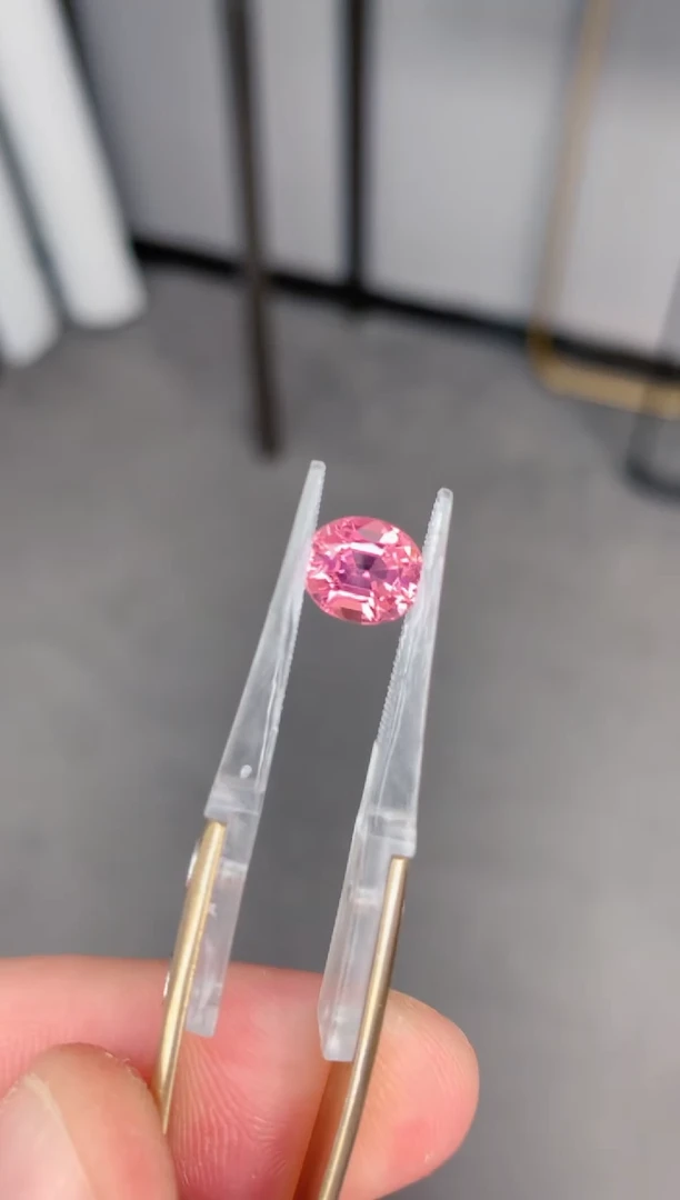 未镶嵌裸石碧玺1.5ct 粉碧玺 定制