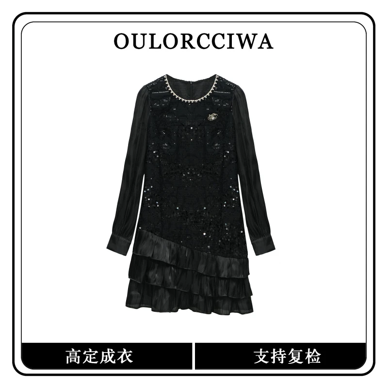 【VIP 68】早秋连衣裙时尚套装裙子时尚小香风女装法式OLQW-1691