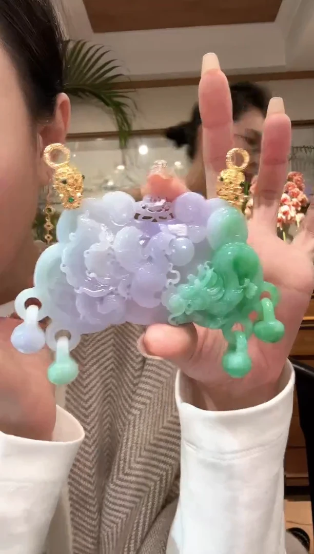【闪购商品】翡翠颈饰未镶嵌国风