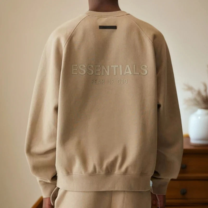 FOGESSENTIALSbackLOGOcrewneck字母款fog卫衣运动速干投篮潮牌