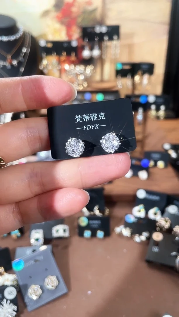合金925银锆石梵773