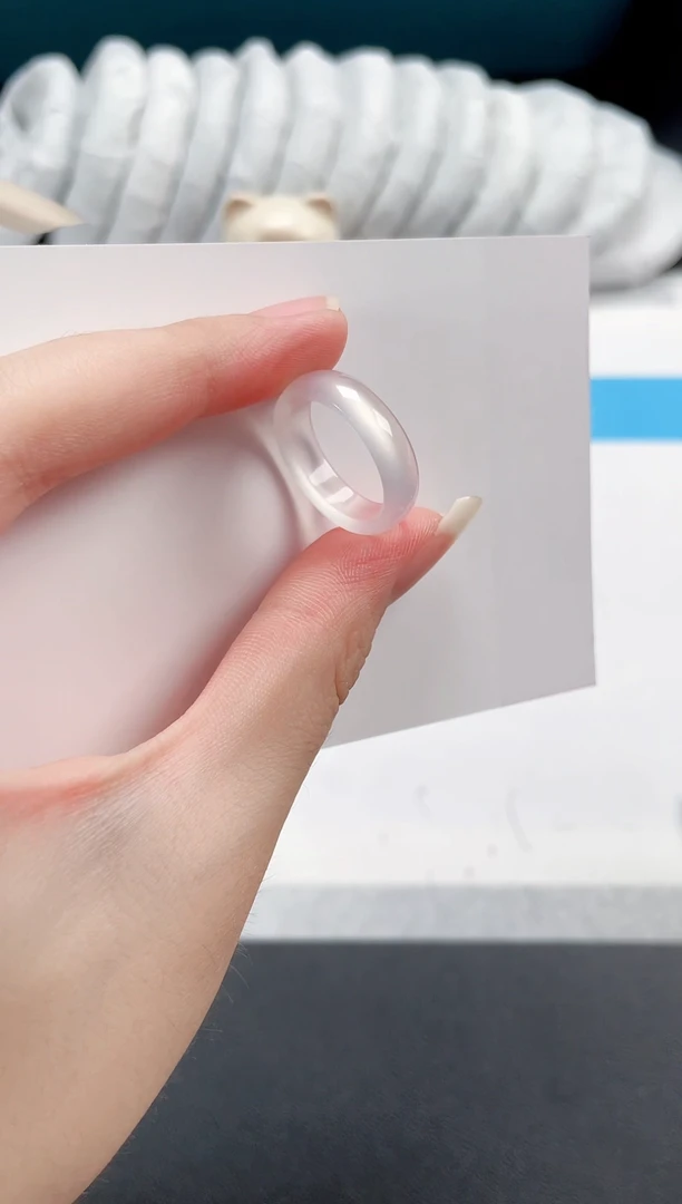 石英质玉未镶嵌戒指888