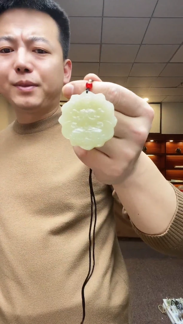 颈饰未镶嵌软玉真言精选百搭气质