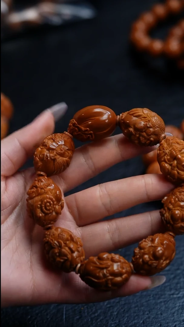 手串/手链橄榄核海***在橄榄核