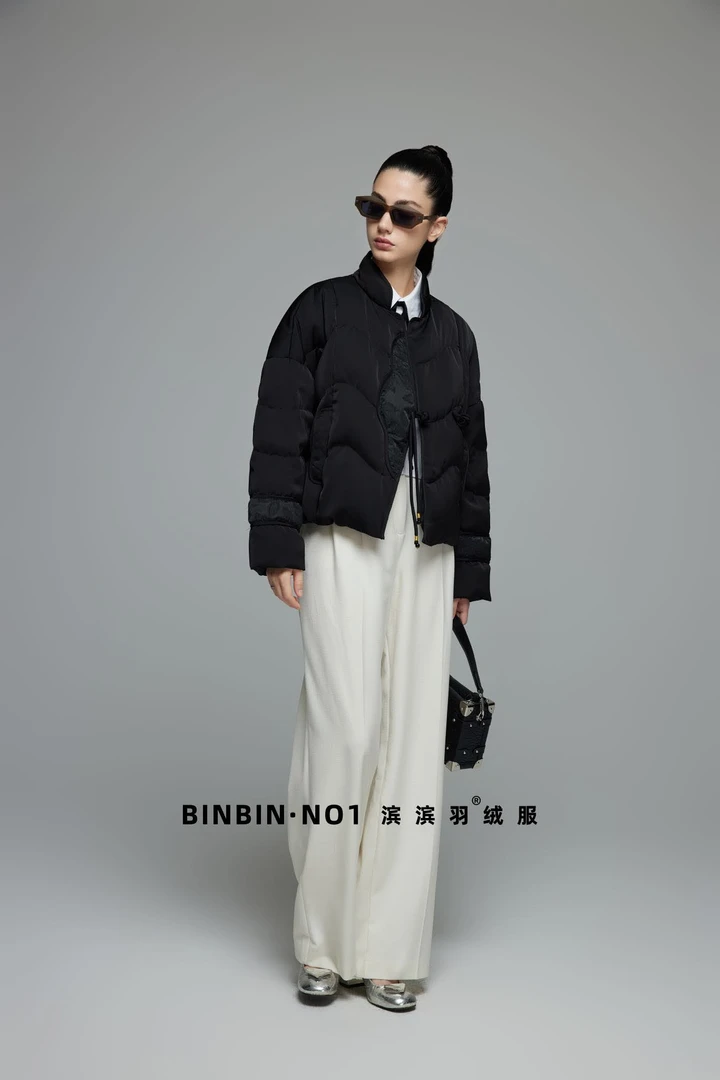 中国风女款羽绒服