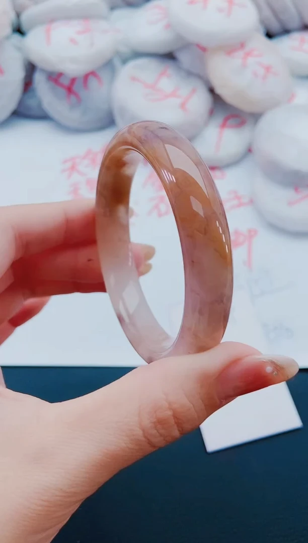 未镶嵌手镯石英质玉K135-57-58