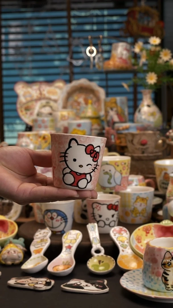 【闪购商品】【原创设计】景德镇手绘陶瓷