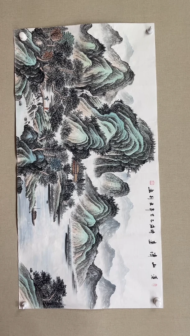 国画138*68 王利王利王利王利王利王利