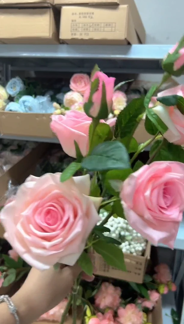 2枝粉色手感保湿可可香