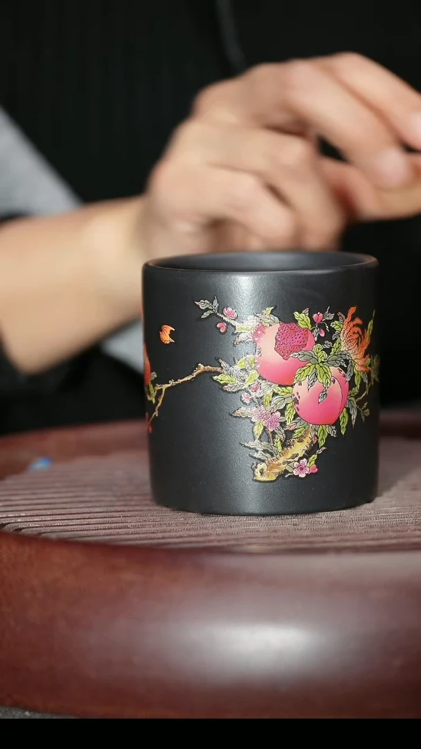 茶杯紫砂紫砂主人杯福利放漏