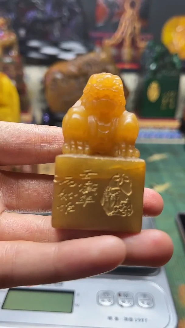 寿山石印石天然的纂刻石料
