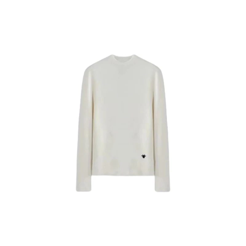 时尚针织衫打底衫圆领套头半高领秋冬羊毛长袖针织衫-6042