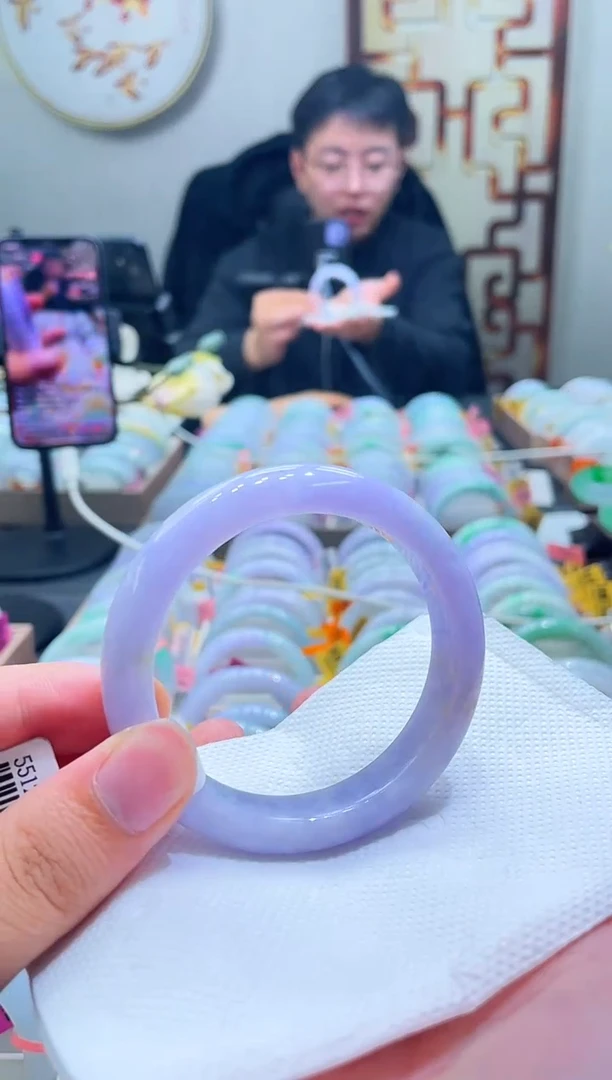 未镶嵌手镯翡翠012-55