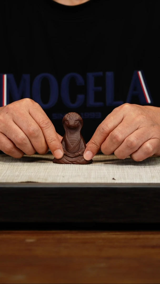 茶壶紫砂紫泥小蛇