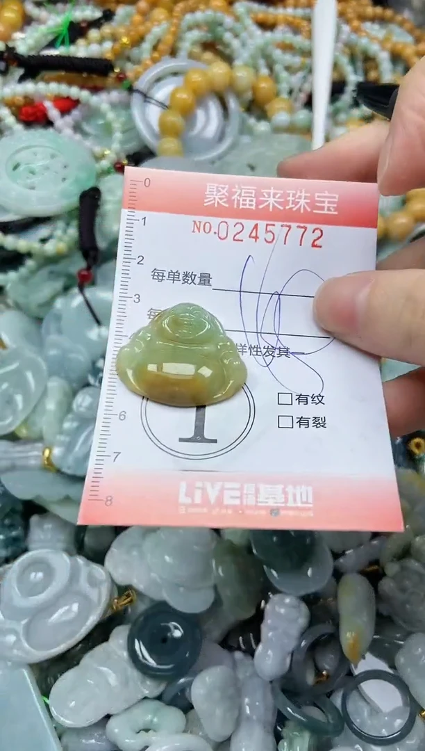 未镶嵌挂件翡翠闪购0245772