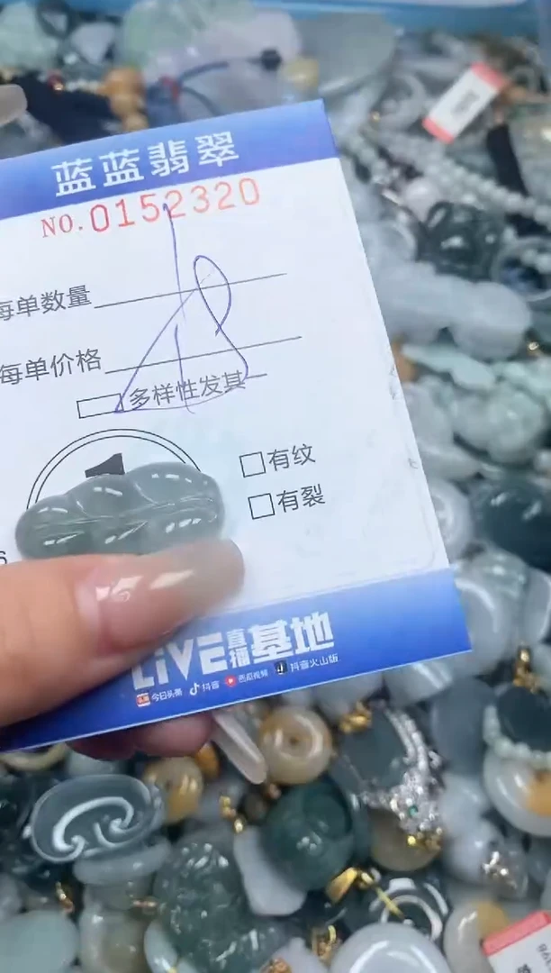 【闪购商品】翡翠颈饰未镶嵌闪购0152320多样性发其一