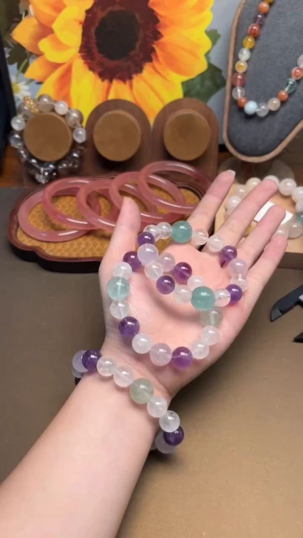 未镶嵌手链水晶1