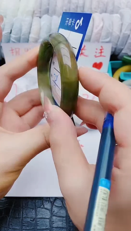 未镶嵌手镯石英质玉x86+59-60