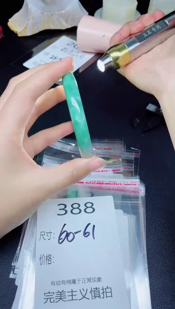 未镶嵌手镯翡翠388