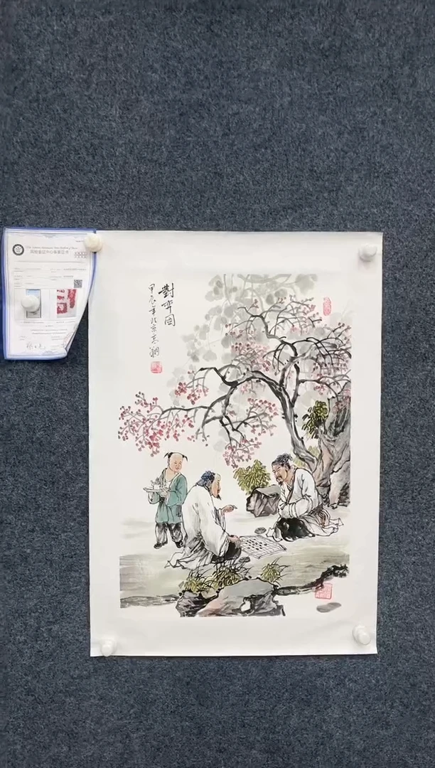 【闪购商品】国画2.1-艺术-冯高翔-四尺三开人物-02