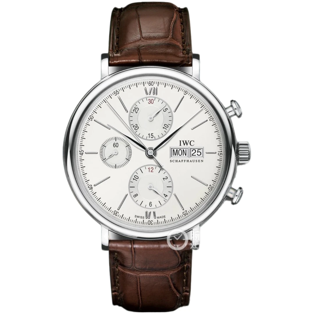 99新 IWC/万国 梵象批发/波涛菲诺/黑白色/机械/42mm/55100