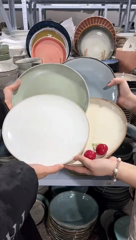 【闪购商品】瓷片外贸尾货瑕疵满20包邮X4 大盘组合