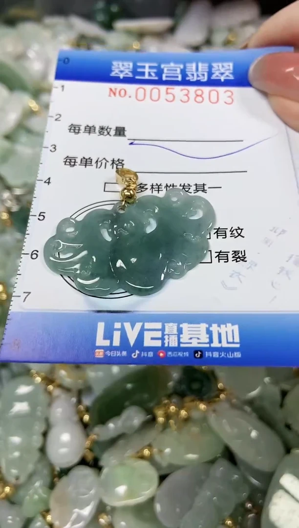 【闪购商品】翡翠颈饰未镶嵌闪购0053803