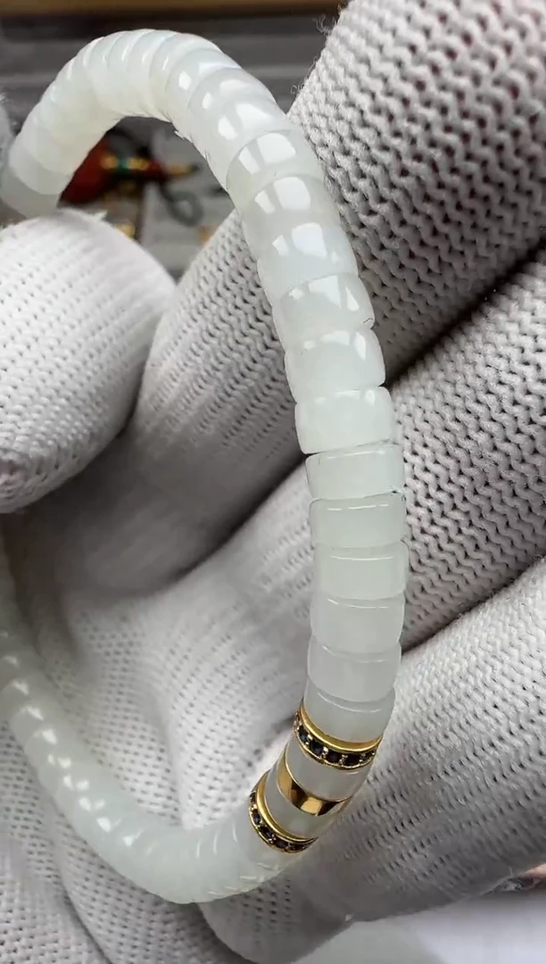 未镶嵌手链和田玉（糖玉）255