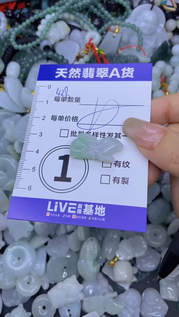 颈饰未镶嵌翡翠天然翡翠A货批量多样性发一件