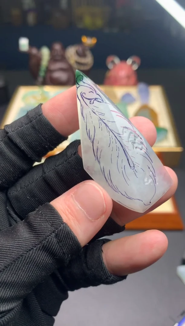 未镶嵌定制翡翠天然翡翠裸石（包工）