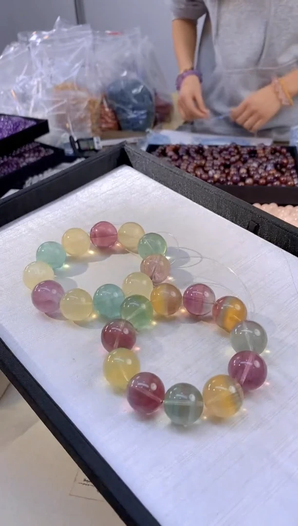 【闪购商品】萤石手串未镶嵌076/多样性发其一/卡20