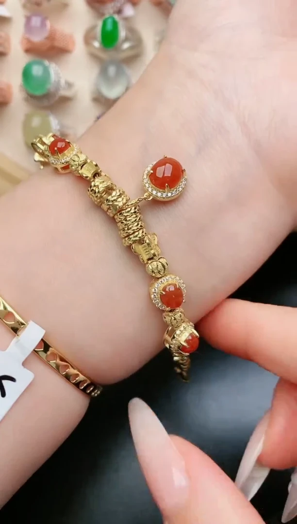 翡翠戒指银S925镶嵌.....