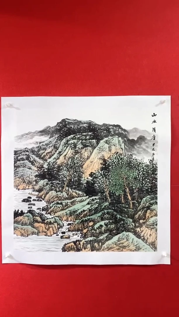 【闪购商品】国画NYQ雷牛云勤老师作品