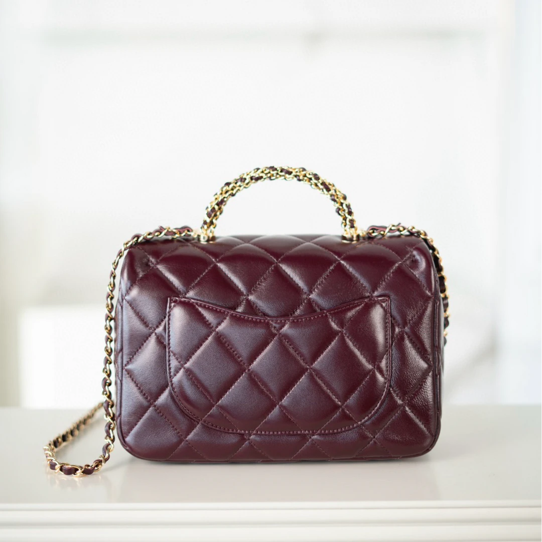 【77香24B麻花手柄包包】-小号21cm 大号28cm 维修  定制，顺丰发