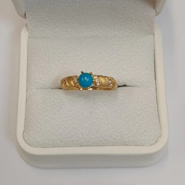 S925睡美人戒指5mm-XZ0837BZ