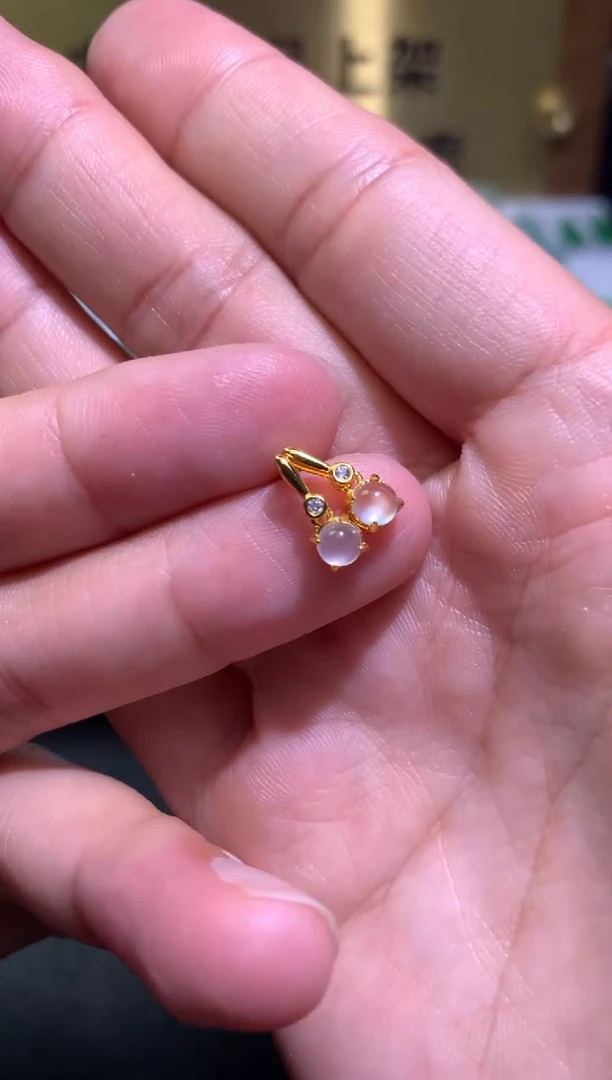 【闪购商品】翡翠颈饰银S925镶嵌净货