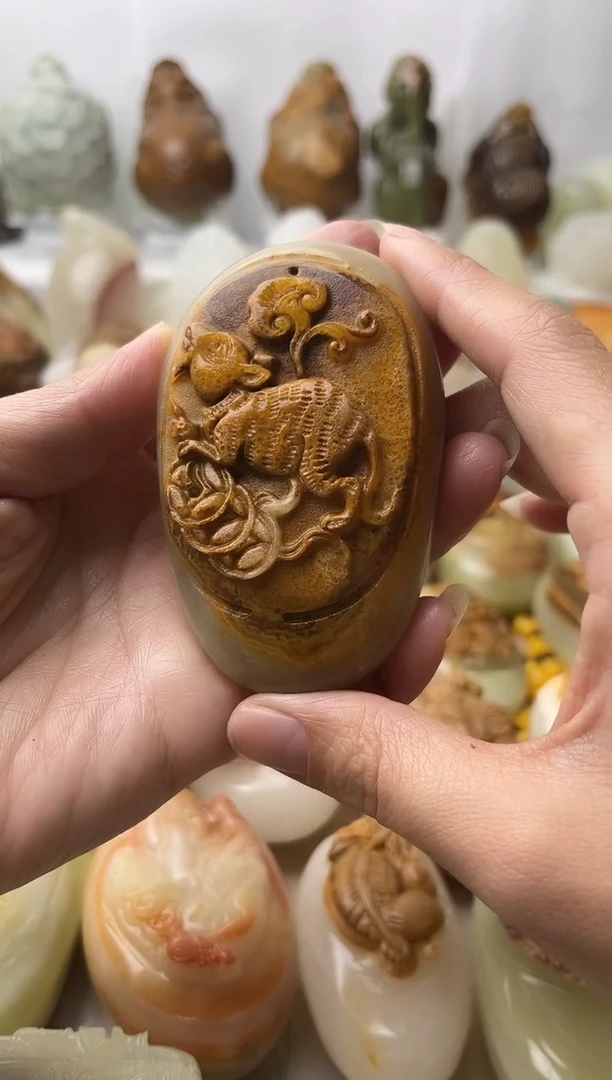 石材古青石棉纹正常不退换鼠